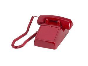 No Dialpad, No Dial (Receive-Only) Desktop Red Phone with Ringer