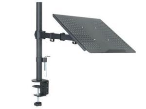 AnthroDesk Laptop / Notebook Desk Stand / Mount with Full Motion Adjustable Extension Arm with Tilt