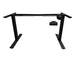 Sit Stand Desk with Programmable Height Controls (Black)