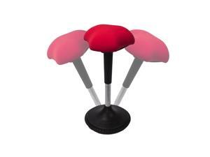 Wobble Chair Ergonomic Active Sitting Stool, Perfect For Standing Desks and Core Strengthening (Red) Wobble Chair Ergonomic Active Sitting Stool, Perfect For Standing Desks and Core Strengthening (Red)