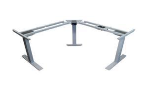 L-Desk Standing Desk with Programmable Adjustable Height Controls L-Desk Standing Desk with Programmable Adjustable Height Controls