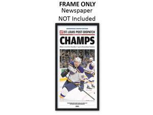 St. Louis Post-Dispatch - St. Louis Blues Newspaper Frame St. Louis Post-Dispatch - St. Louis Blues Newspaper Frame