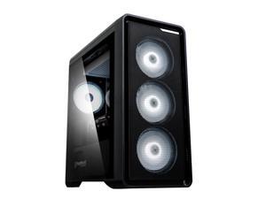 Zalman M3 Plus mATX Mini Tower Computer/PC Case with Premium Tempered Glass, Pre-Installed Four White LED 120mm Fans, Black Zalman M3 Plus mATX Mini Tower Computer/PC Case with Premium Tempered Glass, Pre-Installed Four White LED 120mm Fans, Black
