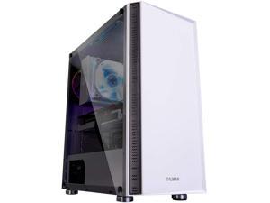 Zalman R2 ATX Mid Tower PC Case with Modern Mesh Front Panel Design, Tempered Glass, 1 x 120mm RGB Fan, USB 3.0 & 2.0, LED Control Button, Top & Bottom Dust Filter (White) Zalman R2 ATX Mid Tower PC Case with Modern Mesh Front Panel Design, Tempered Glass, 1 x 120mm RGB Fan, USB 3.0 & 2.0, LED Control Button, Top & Bottom Dust Filter (White)