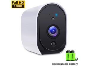 Wireless Rechargeable Battery Powered WiFi Camera, Home Security Camera, Night Vision, 1080P Video with Motion Detection, 2-Way Audio, Waterproof, Compatible with Cloud Storage/SD Slot Wireless Rechargeable Battery Powered WiFi Camera, Home Security Camera, Night Vision, 1080P Video with Motion Detection, 2-Way Audio, Waterproof, Compatible with Cloud Storage/SD Slot