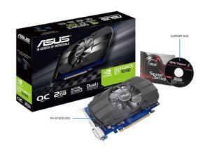 2GB 64-Bit GDDR5 GeForce GT 1030 2GB Phoenix Fan OC Edition HDMI DVI Graphics Card (PH-GT1030-O2G) 2GB 64-Bit GDDR5 GeForce GT 1030 2GB Phoenix Fan OC Edition HDMI DVI Graphics Card (PH-GT1030-O2G)