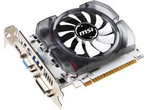 MSI GeForce GT 730 DirectX 12 N730-2GD3V3 2GB 128-Bit DDR3 PCI Express 2.0 x16 HDCP Ready ATX Video Card MSI GeForce GT 730 DirectX 12 N730-2GD3V3 2GB 128-Bit DDR3 PCI Express 2.0 x16 HDCP Ready ATX Video Card
