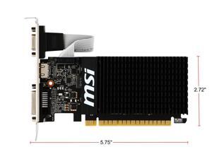 Low Profile Video Card GT 710 DirectX 12 GT 710 1GD3H LP 1GB 64-Bit DDR3 PCI Express 2.0 x16 HDCP Ready Low Profile Video Card Low Profile Video Card GT 710 DirectX 12 GT 710 1GD3H LP 1GB 64-Bit DDR3 PCI Express 2.0 x16 HDCP Ready Low Profile Video Card
