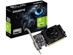 Gigabyte GeForce GT 710 2GB Graphic Cards and Support PCI Express 2.0 X8 Bus Interface. Graphic Cards GV-N710D5-2GL Gigabyte GeForce GT 710 2GB Graphic Cards and Support PCI Express 2.0 X8 Bus Interface. Graphic Cards GV-N710D5-2GL