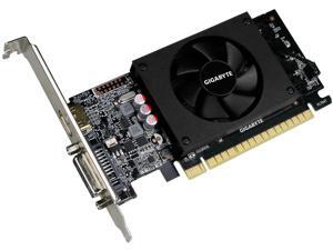 GIGABYTE GeForce GT 710 DirectX 12 GV-N710D5-2GL 2GB 64-Bit DDR5 PCI Express 2.0 x8 Low Profile Video Card GIGABYTE GeForce GT 710 DirectX 12 GV-N710D5-2GL 2GB 64-Bit DDR5 PCI Express 2.0 x8 Low Profile Video Card