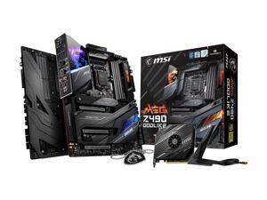 MSI MEG Z490 GODLIKE LGA 1200 Intel Z490 SATA 6Gb/s Extended ATX Intel Motherboard MSI MEG Z490 GODLIKE LGA 1200 Intel Z490 SATA 6Gb/s Extended ATX Intel Motherboard