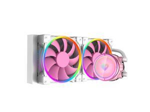 CPU Fans & Heatsinks ID-COOLING PINKFLOW 240 CPU Water Cooler 5V Addressable RGB AIO Cooler 240mm CPU Liquid Cooler 2X120mm RGB Fan, Intel 115X/2066, AMD TR4/AM4 (Remote Controller is Included) CPU Fans & Heatsinks ID-COOLING PINKFLOW 240 CPU Water Cooler 5V Addressable RGB AIO Cooler 240mm CPU Liquid Cooler 2X120mm RGB Fan, Intel 115X/2066, AMD TR4/AM4 (Remote Controller is Included)