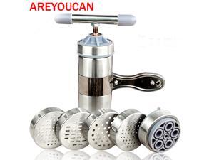 5 Mode Stainless Steel Pasta Noodle Maker Machine Handmade Noodles Press Spaghetti Machine Para Hacer Noodles Fruit Press 5 Mode Stainless Steel Pasta Noodle Maker Machine Handmade Noodles Press Spaghetti Machine Para Hacer Noodles Fruit Press