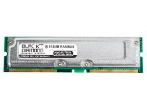 512MB RAM Memory for Trigem L Series Motherboard LP850 (Liverpool) 184pin PC800 45ns Rambus RDRAM RIMM 800MHz Black Diamond Memory Module Upgrade