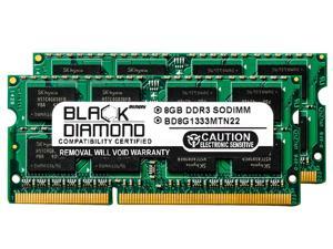 16GB 2X8GB Memory RAM for Dell XPS Laptop 15 (L502X) DDR3 SO-DIMM 204pin PC3-10600 1333MHz Black Diamond Memory Module Upgrade