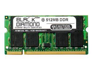 512MB Black Diamond Memory Module for Samsung N Series N140 Plus DDR SODIMM 200pin PC2700 333MHz Upgrade