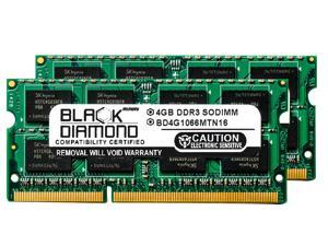 8GB 2X4GB Memory RAM for Dell Vostro Laptop 3500 204pin 1066MHz PC3-8500 DDR3 SO-DIMM Black Diamond Memory Module Upgrade