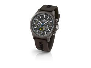 TW Steel TW936 with Gray Silicone Band and Dark Titanium Cas TW Steel TW936 with Gray Silicone Band and Dark Titanium Cas