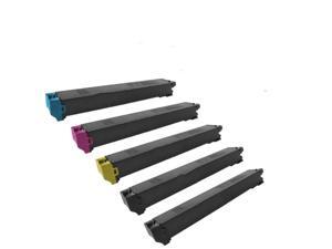 2-BK//1-C//M//Y SuppliesMAX Compatible Replacement for Sharp MX-2301//2600//3100N Toner Cartridge Combo Pack MX-31NT2B1CMY
