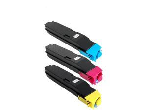 C//M//Y TK-8329CMY - Generic AIM Compatible Replacement for Copystar CS-2551ci Toner Cartridge Combo Pack