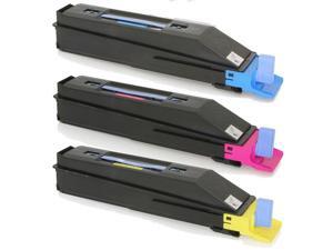 C//M//Y TK-8329CMY - Generic AIM Compatible Replacement for Copystar CS-2551ci Toner Cartridge Combo Pack