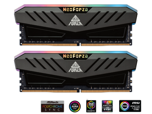 Neo Forza MARS 32GB (2x16GB) 288-Pin DDR4 4400 (PC4 35200) RGB SDRAM Desktop Memory Model NMGD416E82-4400GF20