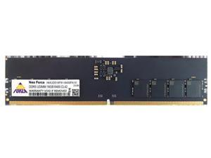 Neo Forza OverSpec 16GB (1 x 16GB) 288-Pin DDR5 6400 (PC5 51200) Desktop Memory (NMUD516F81-6400FA10)