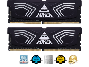 Neo Forza FAYE 16GB (2x8GB) 288-Pin DDR4 5000 (PC4 40000) SDRAM Desktop Memory Model NMUD480E82-5000IG20