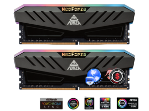 Neo Forza MARS 64GB (2x32GB) 288-Pin DDR4 3200 (PC4 25600) RGB SDRAM Desktop Memory Model NMGD432F82-3200DF20