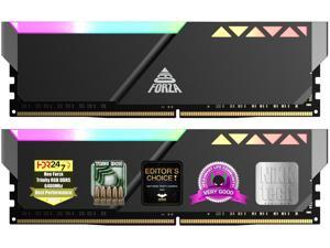 Neo Forza TRINITY RGB DDR5 6400 32GB (2 x 16GB) 288-Pin PC RAM Desktop Memory Model NMGD516F81-6400FI20