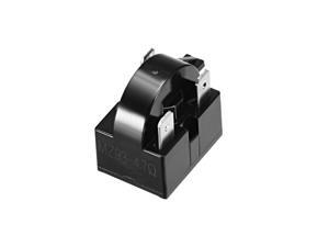 4.7 Ohm 3 Pin Refrigerator PTC Starter Relay Black 4.7 Ohm 3 Pin Refrigerator PTC Starter Relay Black