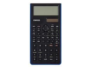 Staples Blue Scientific Calculator 240 Function 44699 Staples Blue Scientific Calculator 240 Function 44699
