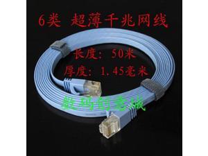 50M High speed CAT6 CAT 6 Flat UTP Ethernet Network Cable RJ45 Patch LAN Cord 50M High speed CAT6 CAT 6 Flat UTP Ethernet Network Cable RJ45 Patch LAN Cord