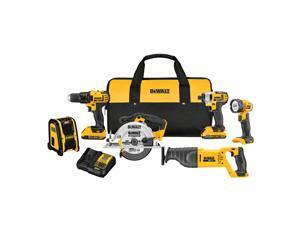DEWALT 6-Tool 20-Volt Max Lithium Ion (Li-ion) Cordless Combo Kit with Soft Case (DCK620D2) DEWALT 6-Tool 20-Volt Max Lithium Ion (Li-ion) Cordless Combo Kit with Soft Case (DCK620D2)