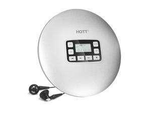 HOTT Portable CD Player Personal Compact Disc Player with LCD Display Stereo Earbuds and USB Power Adapter Electronic Skip Protection Anti-Shock Function HOTT Portable CD Player Personal Compact Disc Player with LCD Display Stereo Earbuds and USB Power Adapter Electronic Skip Protection Anti-Shock Function