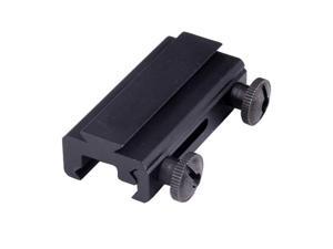 Material for aluminum alloy20mm Dovetail to 11mm Weaver Rail Extension Picatinny Rail Scope Mount