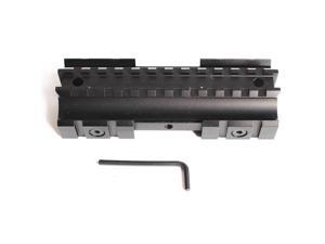 Triple Side Flat Top 11mm/20mm Weaver/Picatinny Rail Carry Handle Mount Fit .223 Rifles for 20mm Rail