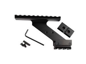 Universal Tactical Pistol Scope Mount Weaver and Picatinny Rail Pistol Rail for adding Scope Sight Flashlight Laser