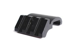 Ultra Low Profile 45 Degree Side Picatinny Rail 20mm Offset Picatinny Rail Mount For Red Dot, scope sight, Flashlights
