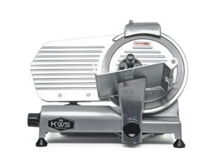 KWS Premium Commercial 320w Electric Meat Slicer 10" Stainless Blade, Frozen Meat/ Cheese/ Food Slicer Low Noises Commercial and Home Use KWS Premium Commercial 320w Electric Meat Slicer 10" Stainless Blade, Frozen Meat/ Cheese/ Food Slicer Low Noises Commercial and Home Use