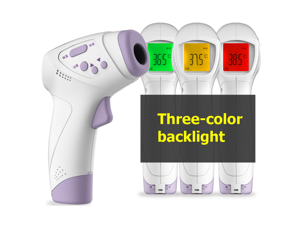 Infrared Non-contact Thermometer Temperature Measurement Device Digital Forehead Body Thermometer °C / °F Switch 3 Color Backlight with Fever Alarm HT-668 Clearance Sale Infrared Non-contact Thermometer Temperature Measurement Device Digital Forehead Body Thermometer °C / °F Switch 3 Color Backlight with Fever Alarm HT-668 Clearance Sale