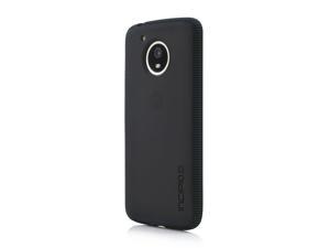 Incipio Octane Motorola Moto E4 Plus Case with Textured Bumper and Hard Shell Back for Motorola Moto E4 Plus  Black