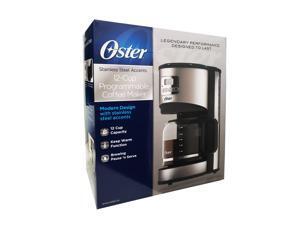 Oster 12-Cup Programmable Coffee Maker, Stainless Steel BVSTAD036-033 Oster 12-Cup Programmable Coffee Maker, Stainless Steel BVSTAD036-033