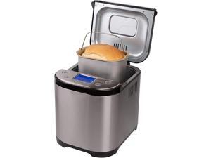 Frigidaire - Automatic Bread Maker, 2Lbs Capacity, Stainless Steel Case Frigidaire - Automatic Bread Maker, 2Lbs Capacity, Stainless Steel Case