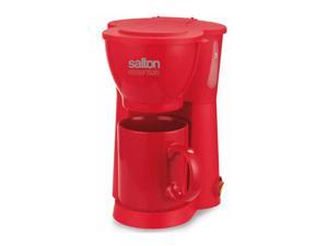 Salton Essentials Coffee Maker Compact 1 Cup Red Salton Essentials Coffee Maker Compact 1 Cup Red