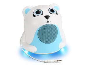 Gogroove Polar Bear Jr Night Time LED Light and Speaker White GGGPJR0100POUS Gogroove Polar Bear Jr Night Time LED Light and Speaker White GGGPJR0100POUS