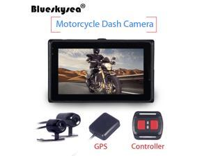 T2 Motorcycle Twin Camera 3" Dual HD Dash Cam Action Camcorder GPS DVR Video Recorder With Controller T2 Motorcycle Twin Camera 3" Dual HD Dash Cam Action Camcorder GPS DVR Video Recorder With Controller