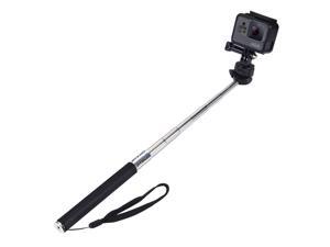 PULUZ Extendable Handheld Selfie Monopod for GoPro NEW HERO /HERO7 /6 /5 /5 Session /4 Session /4 /3+ /3 /2 /1, DJI Osmo Action, Xiaoyi and Other Action Cameras, Length: 22.5-100cm PULUZ Extendable Handheld Selfie Monopod for GoPro NEW HERO /HERO7 /6 /5 /5 Session /4 Session /4 /3+ /3 /2 /1, DJI Osmo Action, Xiaoyi and Other Action Cameras, Length: 22.5-100cm