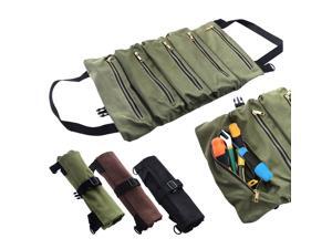 500*290mm Tool Bag Canvas Roll Up Bag Multi-Purpose Storage Bag Portable Zipper Wrench Pouch Hanging Tool Organizer Green 500*290mm Tool Bag Canvas Roll Up Bag Multi-Purpose Storage Bag Portable Zipper Wrench Pouch Hanging Tool Organizer Green