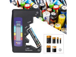 Digital Battery Tester, Universal Battery Tester, AA, AAA, N, C, D, 9V, 1.5V, Voltage Tester Digital Battery Tester, Universal Battery Tester, AA, AAA, N, C, D, 9V, 1.5V, Voltage Tester